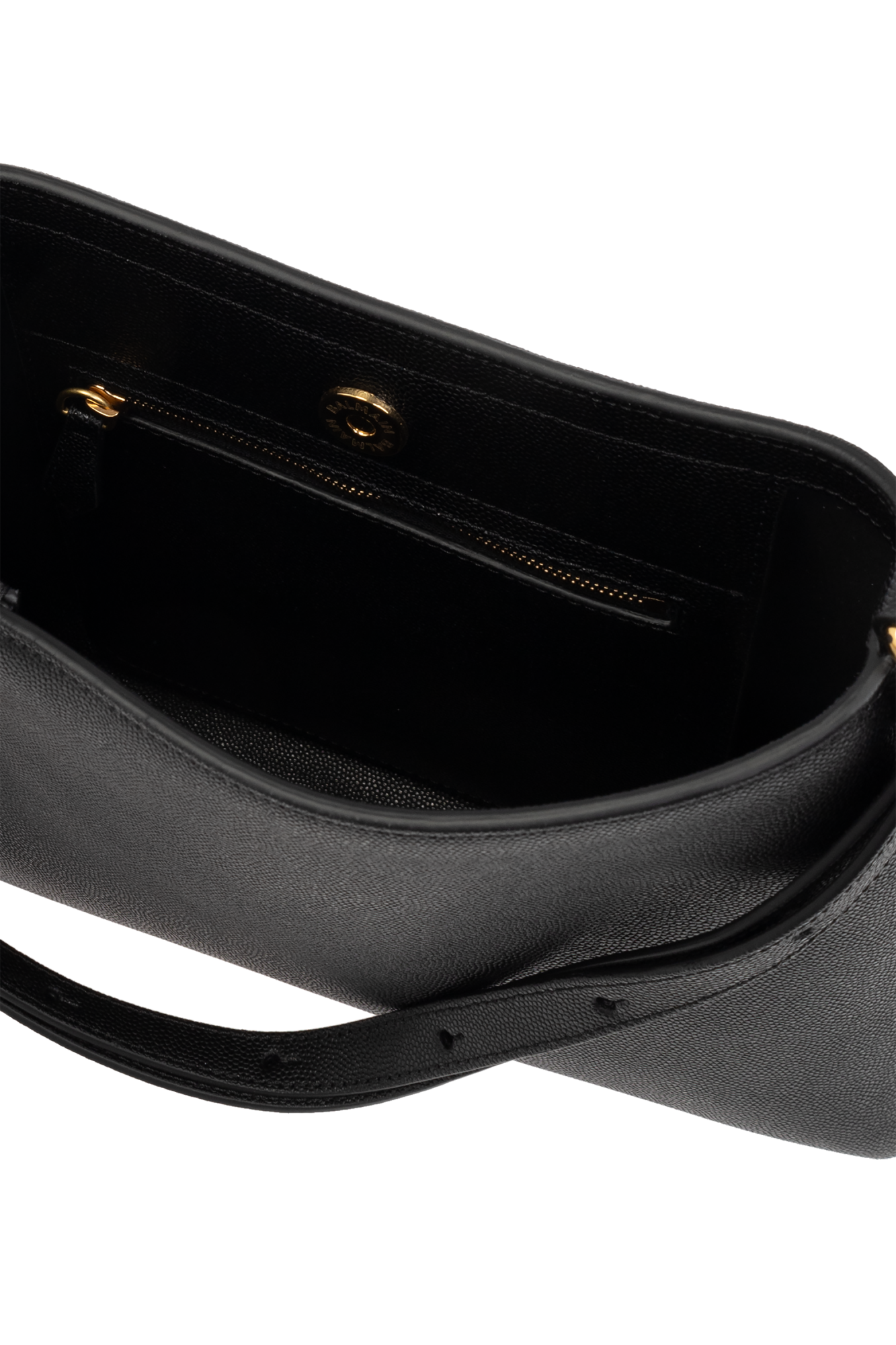 BALMAIN Bハックルヘルト WN1WJ002LVTL 0PA Small B-Buzz Top Handle bag in calfskin - Women | BALMAIN